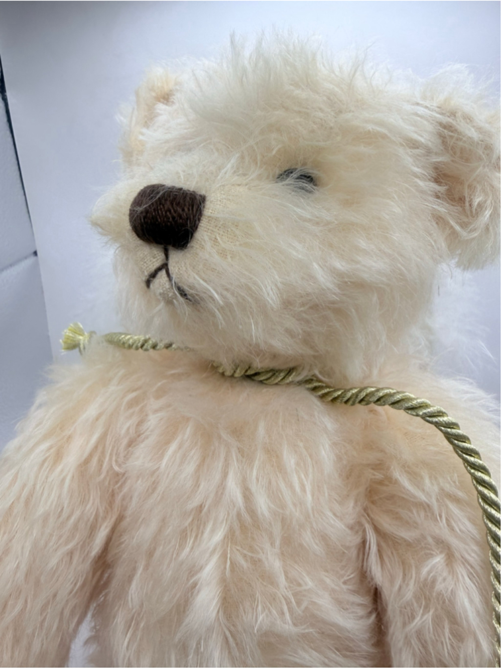 Large Angel Teddy Bear Mohair 18”+ Stuffed Animal - Picture 12 of 14